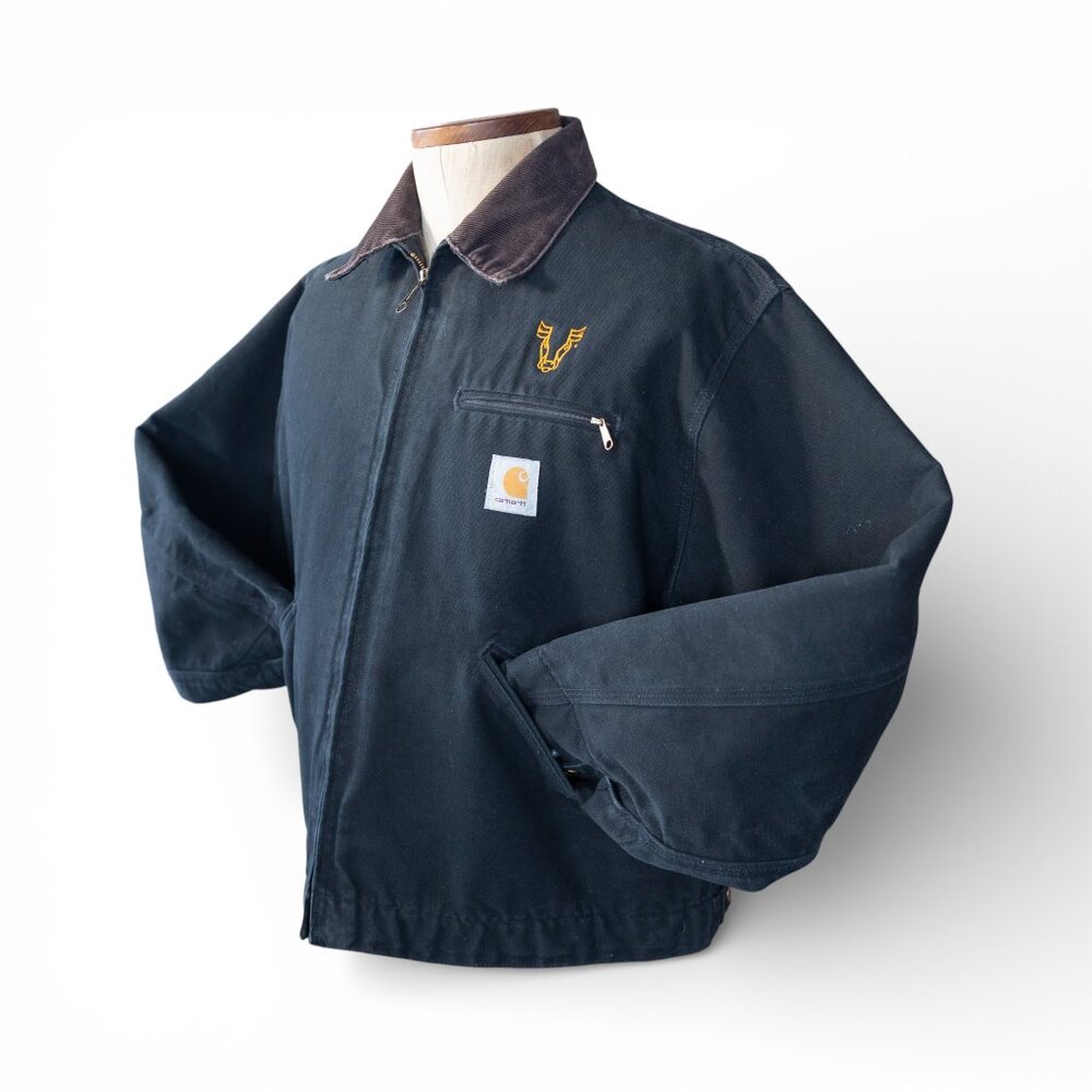 Vintage Carhartt Detroit Jacket J01 – Black – Size 48 (XL)